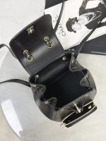 CHANEL Backpack with Coco Mark and Matelasse Caviar