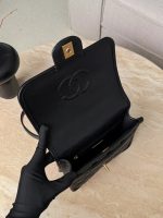 CHANEL 25B Backpack Grained Shiny Calfskin