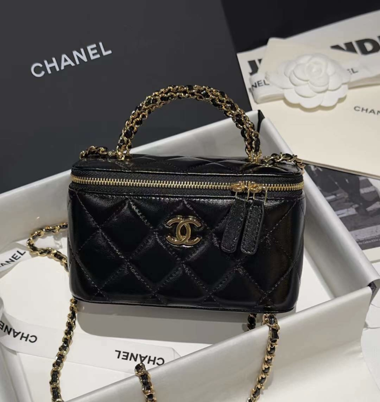 CHANEL 24B Handle Vanity Bag