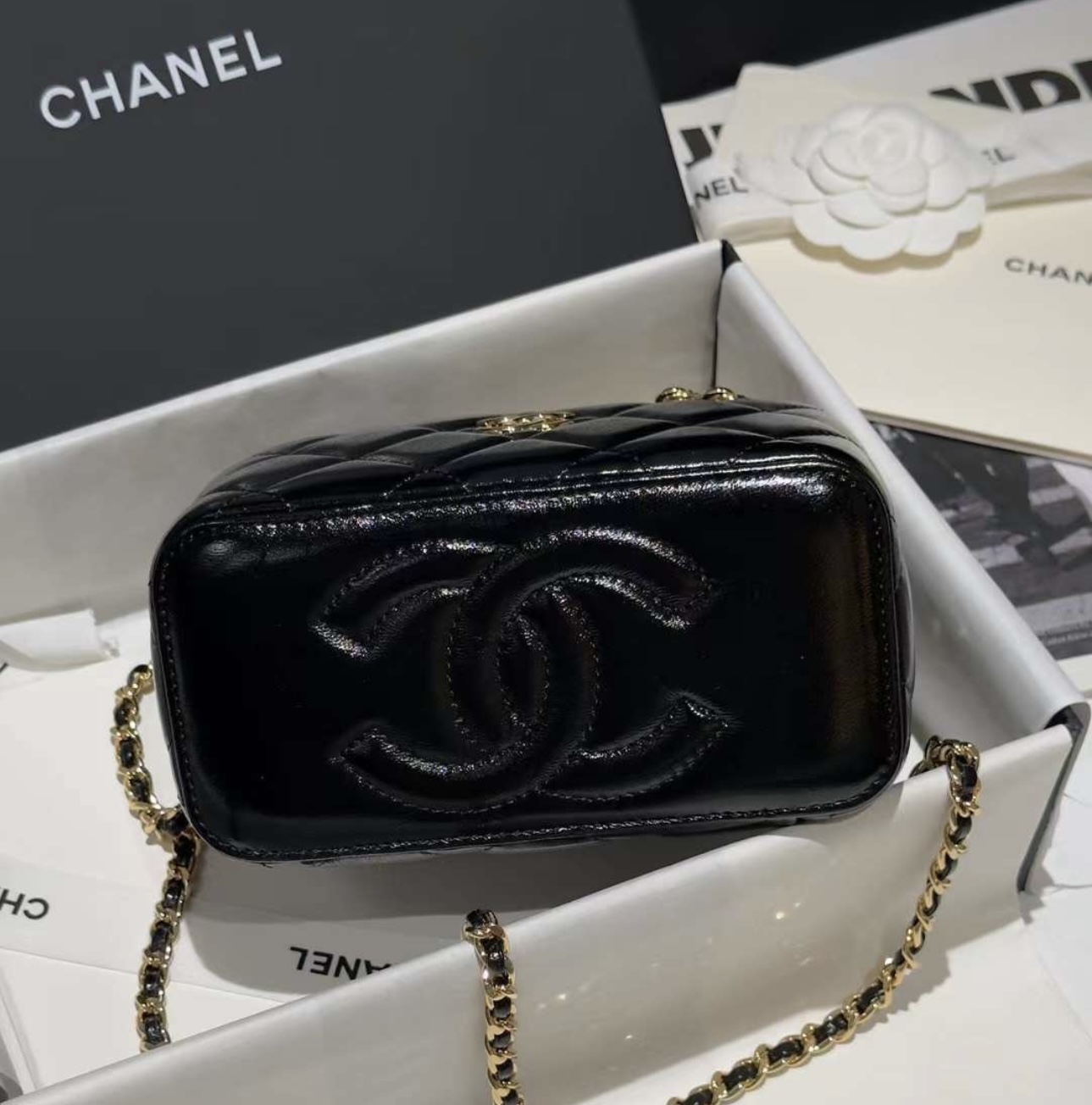 CHANEL 24B Handle Vanity Bag