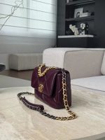 CHANEL Shiny Calfskin 19Flap bags