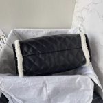 CHANEL 25K 25bag Small Crumpled Shearling Sheepskin