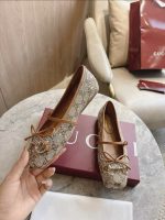 GUCCI Crystal Horsebit ballet flat