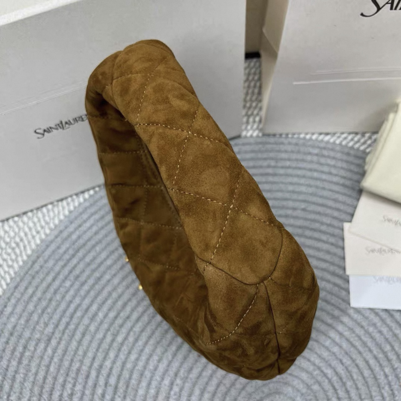 YSL ICARINO Quilted Nappa Leather Handbag