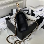 CHANEL 23B Kelly Bag Pearl Handle Quilted Lambskin