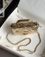 CHANEL Clutch with Chain Mirror Calfskin