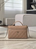 CHANEL 25P Vanity with chain – Grained calfskin