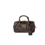 MIUMIU Arcadie matelassé nappa leather bag - 22cm