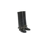 CHANEL High Boots Lambskin